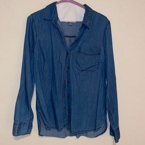 Old navy denim button up.